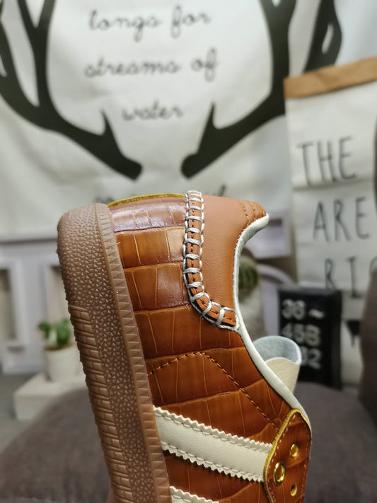 ZAPATILLAS URBANA PIEL COCO